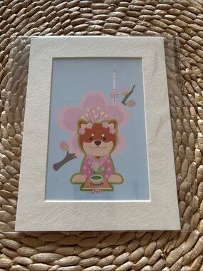 🌸 Toronto Cherry Blossom Shiba Inu Art